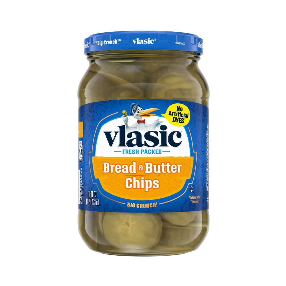 PEPINILLOS BREAD & BUTTER 16 OZ VLASIC