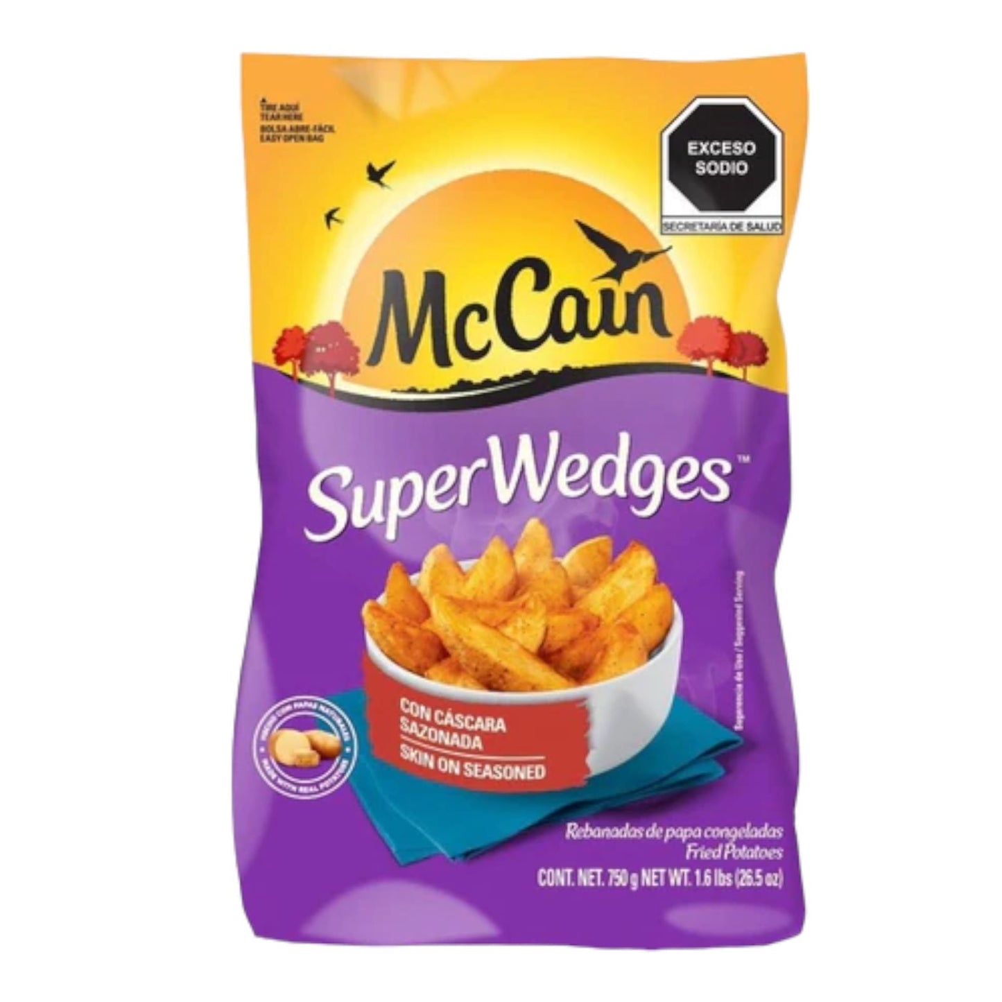 PAPAS REBANADAS CON CASCARA 750 GR MC CAIN