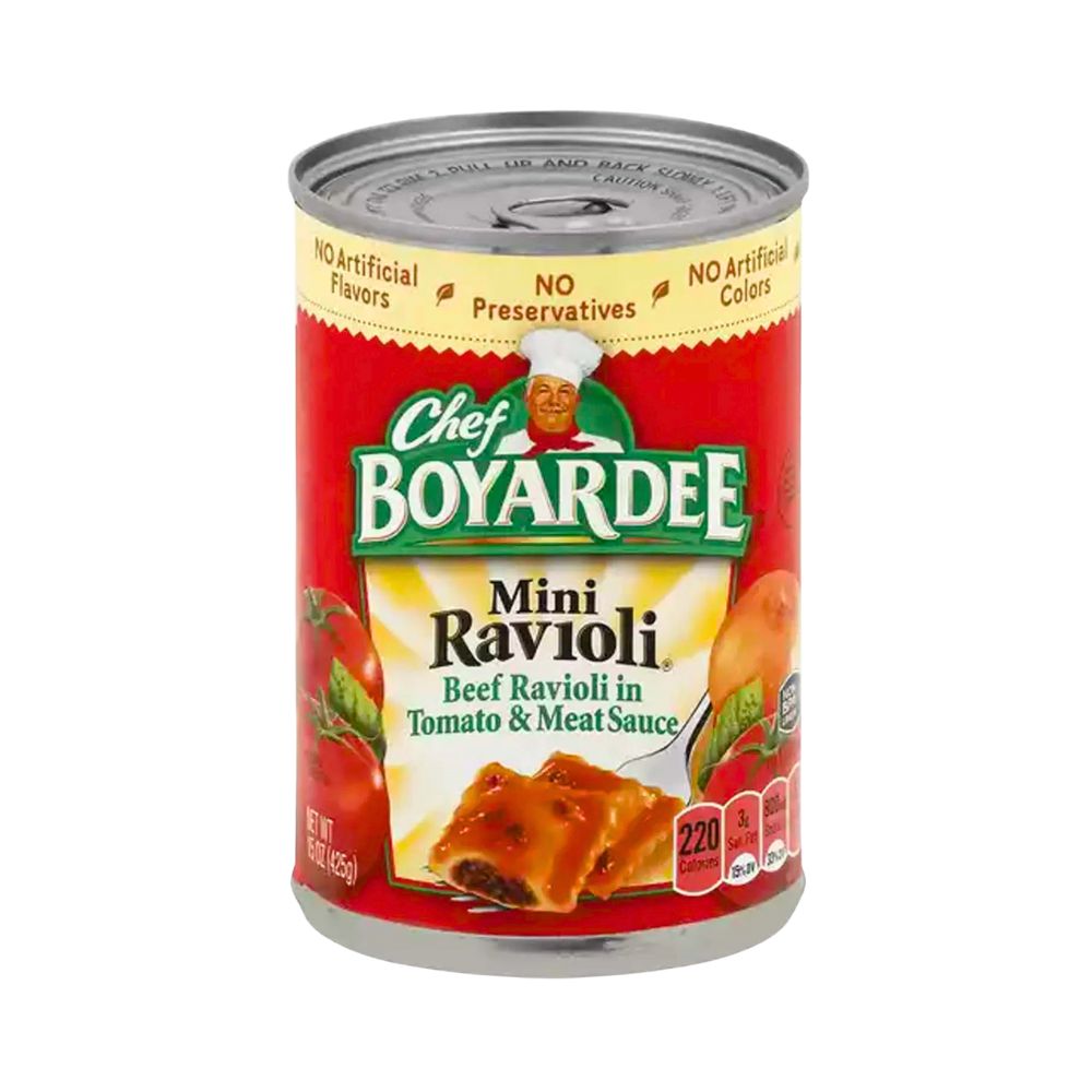 MINI RAVIOLI 15 OZ CHEF BOYARDEE