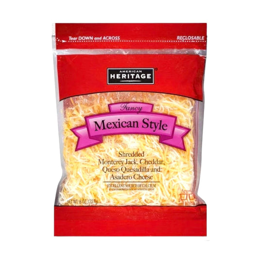 CHEESE MEXICAN RAYADO 8 OZ AMERICAN HERITAGE