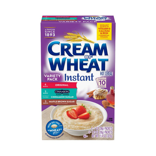 CEREAL CINNAMON/SUGGAR INSTANTANEO 11.4 OZ CREAM OF WHEAT