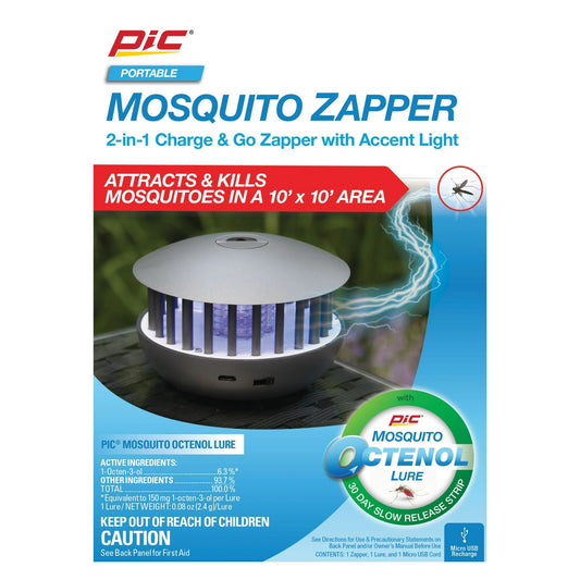 PORTABLE MOSQUITO ZAPPER 2IN1 OCTENOL - PIC