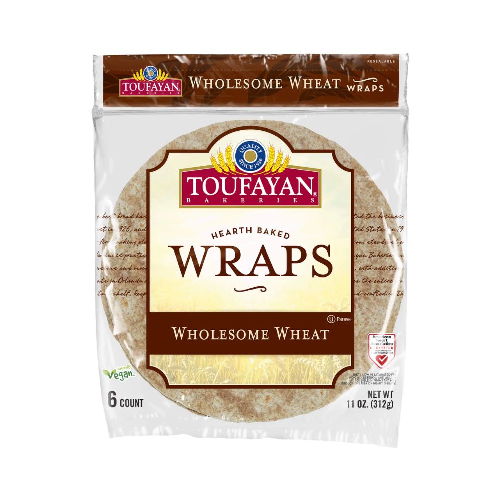WHEAT WRAP 10 OZ TOUFAYAN