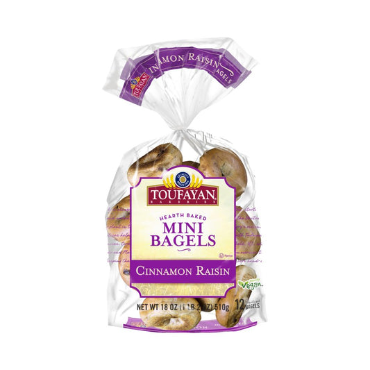MINI GABELS CINNAMON RAISIN 18 OZ TOUFAYAN