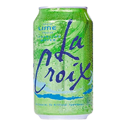 AGUA SABORIZA DELIMA EN LATA 12 OZ LA CROIX