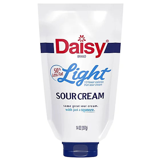 LIGHT SOUR CREAM 14 OZ DAISY