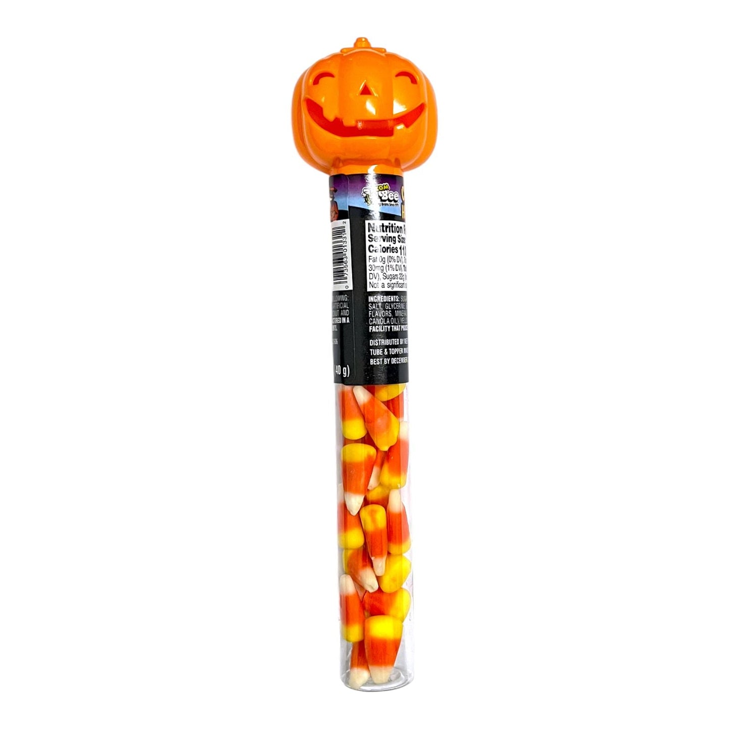 CANDY CORN PUMPKIN TUBES 40 GR ZOMBEE