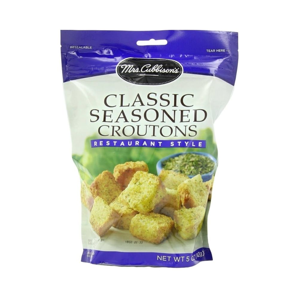 CROUTONS CLASSIC SEASONED 5 OZ MRS. CUBBISON'S