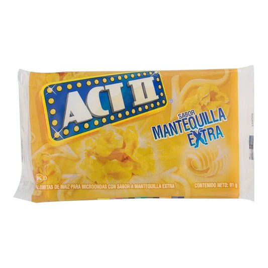 PALOMITAS MANTEQUILLA EXTRA 191 GR ACT II