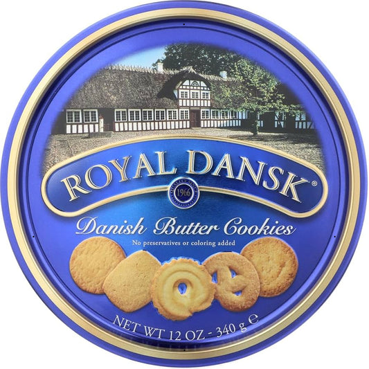 GALLETAS COOKIES BUTTER 340 GR ROYAL DANSK