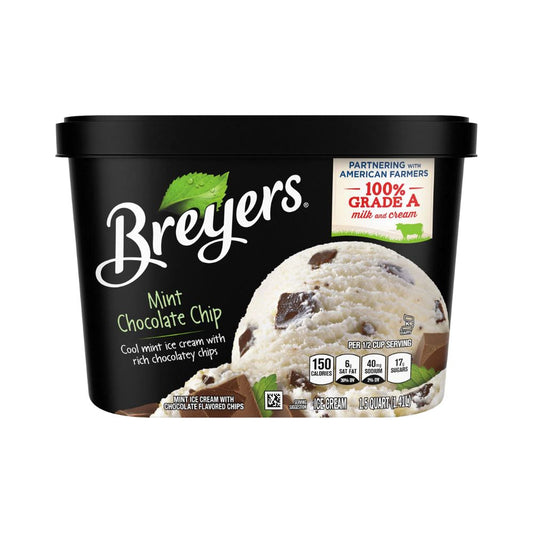 HELADO MINT CHOCOLATE CHIP 48 OZ BREYERS