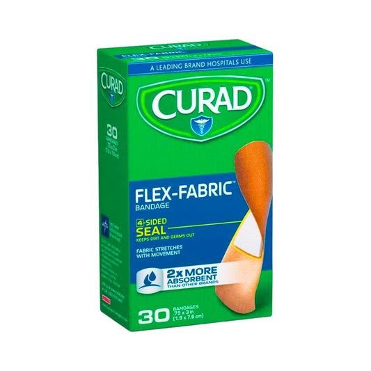 CURITAS FLEXIBLES 30'S 0.75x3" CURAD