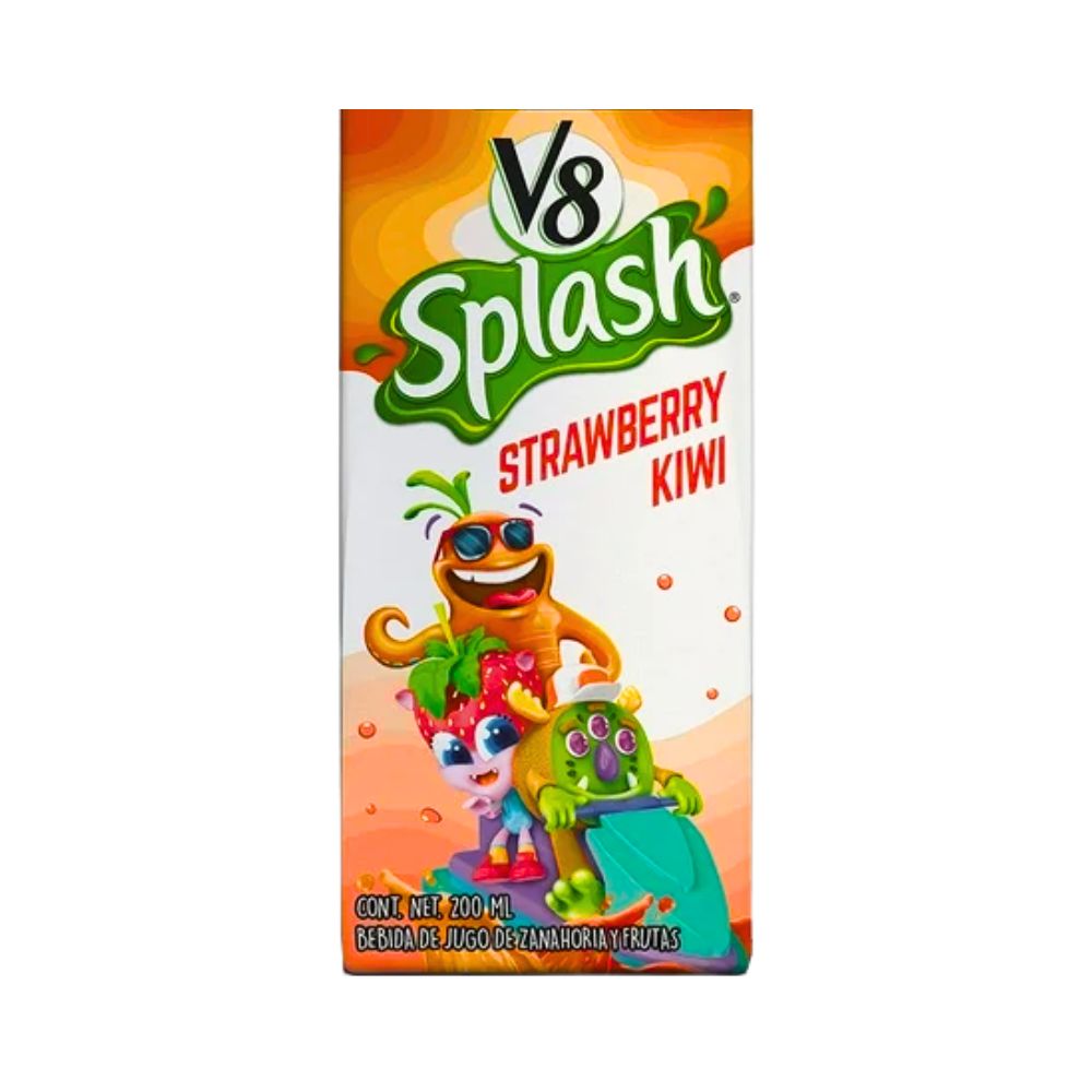 V8 SPLASH FRESA KIWI 200ML V8