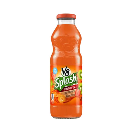SPLASH STRAW/KIWI 16 OZ V8