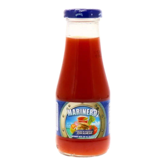 COCTEL MARINERO VEGETALES CON ALMEJA 250 ML  MARINERO