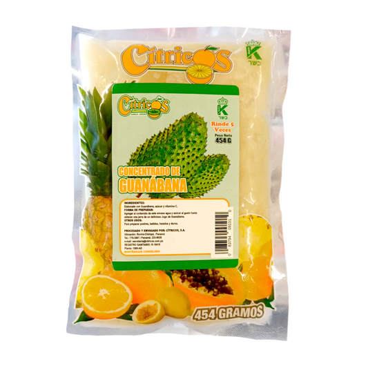 CONCENTRADO  DE GUANABANA 454 GR CITRICOS