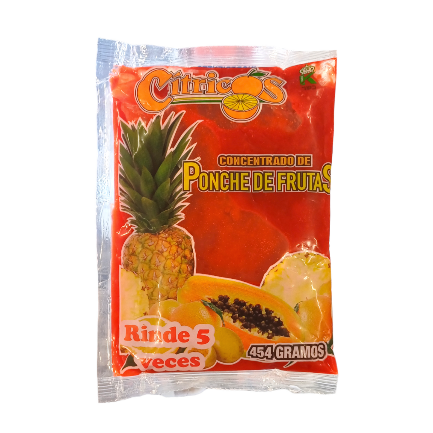 CONCENTRADO PONCHE FRUTAS 456 GR CITRICOS