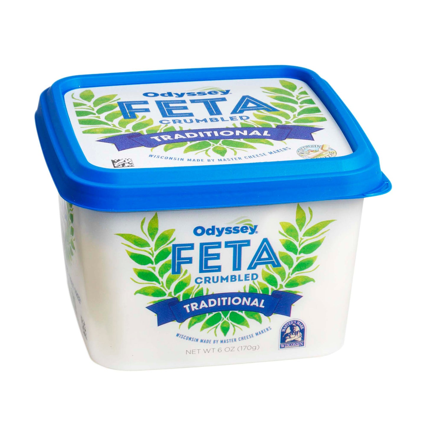 FETA CRUMBLED TRADITIONAL 6 OZ ODYSSEY