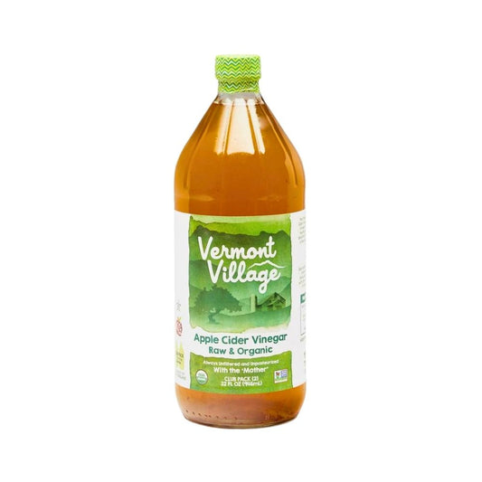VINAGRE DE MANZANA ORGANICO 32 OZ VERMONT VILLAGE