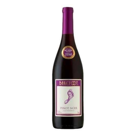 VINO PINOT NOIR BOTELLA 750 ML BAREFOOT