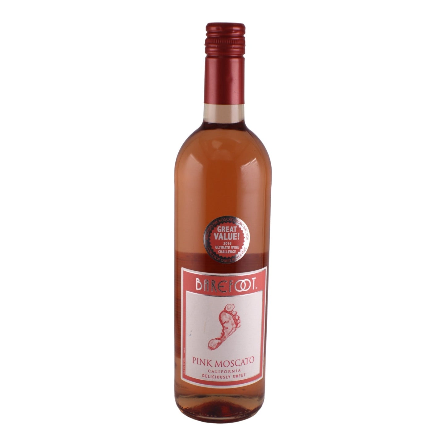 VINO BAREFOOT PINK MOSCATO 750 ML BAREFOOT