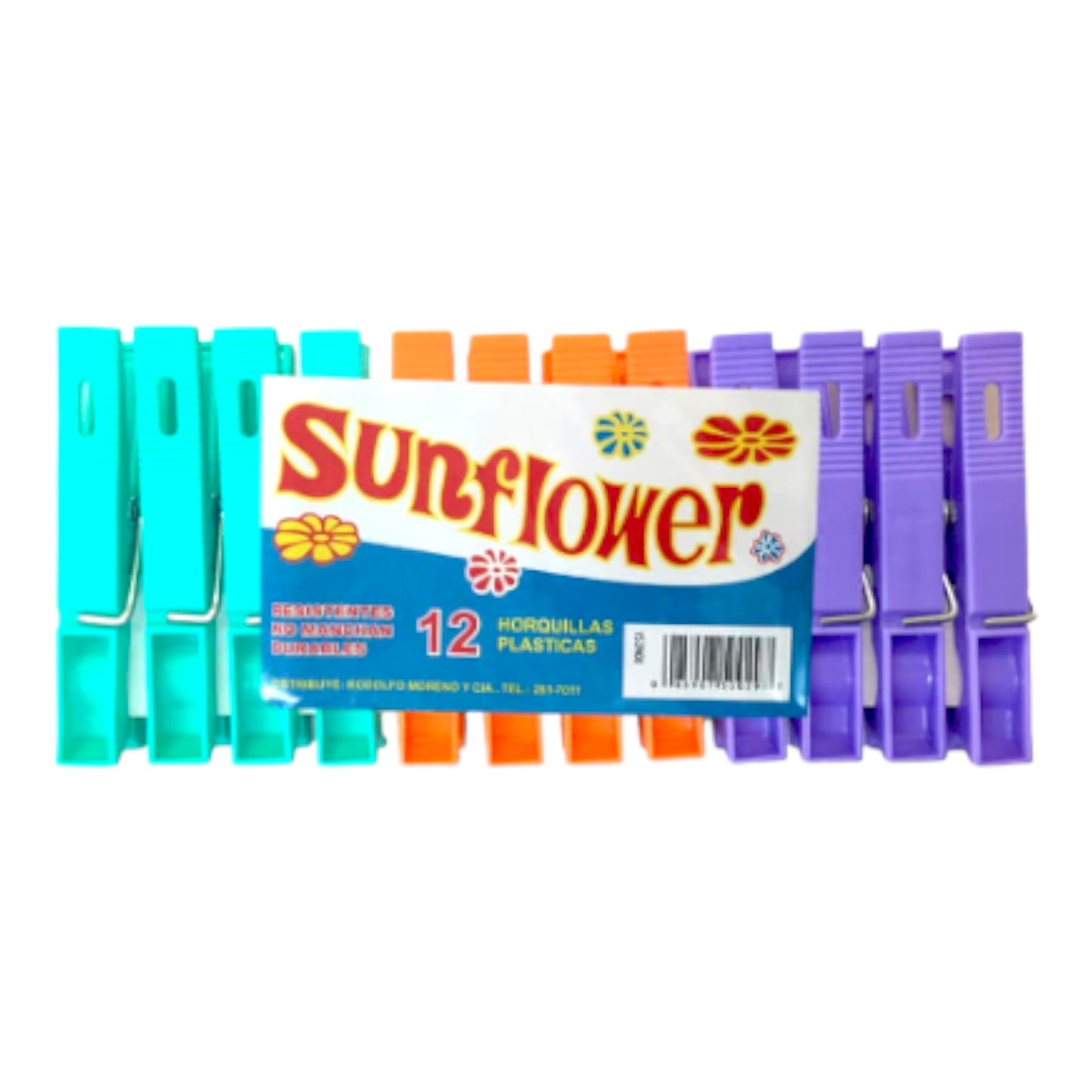 HORQUILLAS PLASTICAS 12 PZ SUNFLOWER– Super Barú Online
