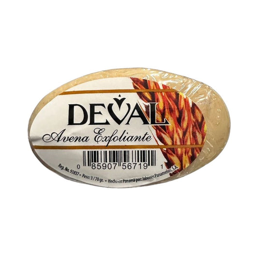 JABON AVENA EXFOLIANTE 70 GR DEVAL