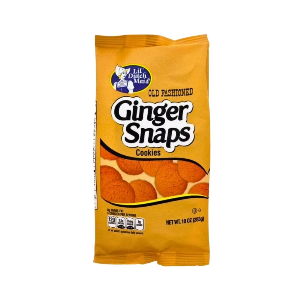 GINGER SNAPS COOKIES LIL DUTCH MAID 10 OZ LIL'DUTCH MAID