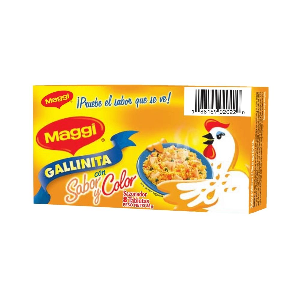 TABLETA SABOR & COLOR 88GR MAGGI