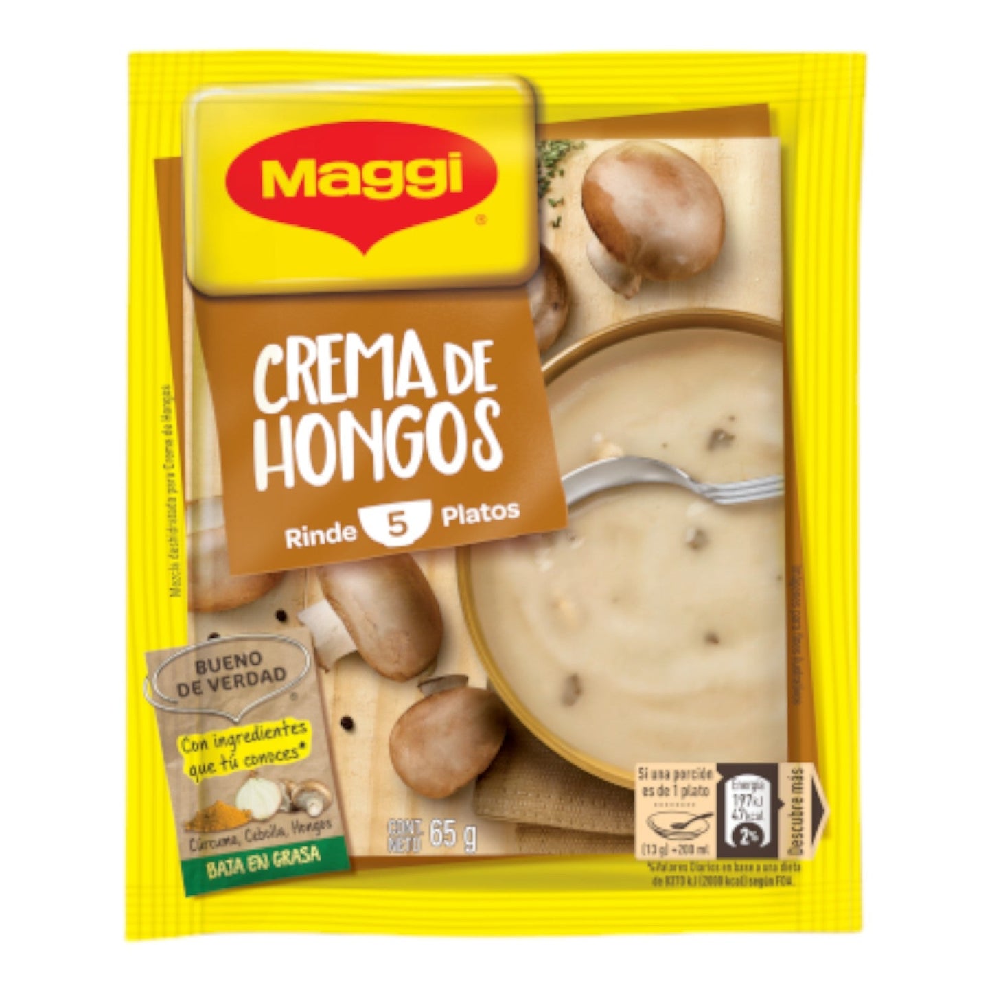 CREMA DE HONGOS EN SOBRES 65 GR MAGGI