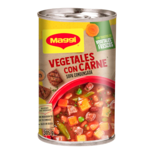 SOPA VEGETALES CON CARNE 305 GR MAGGI