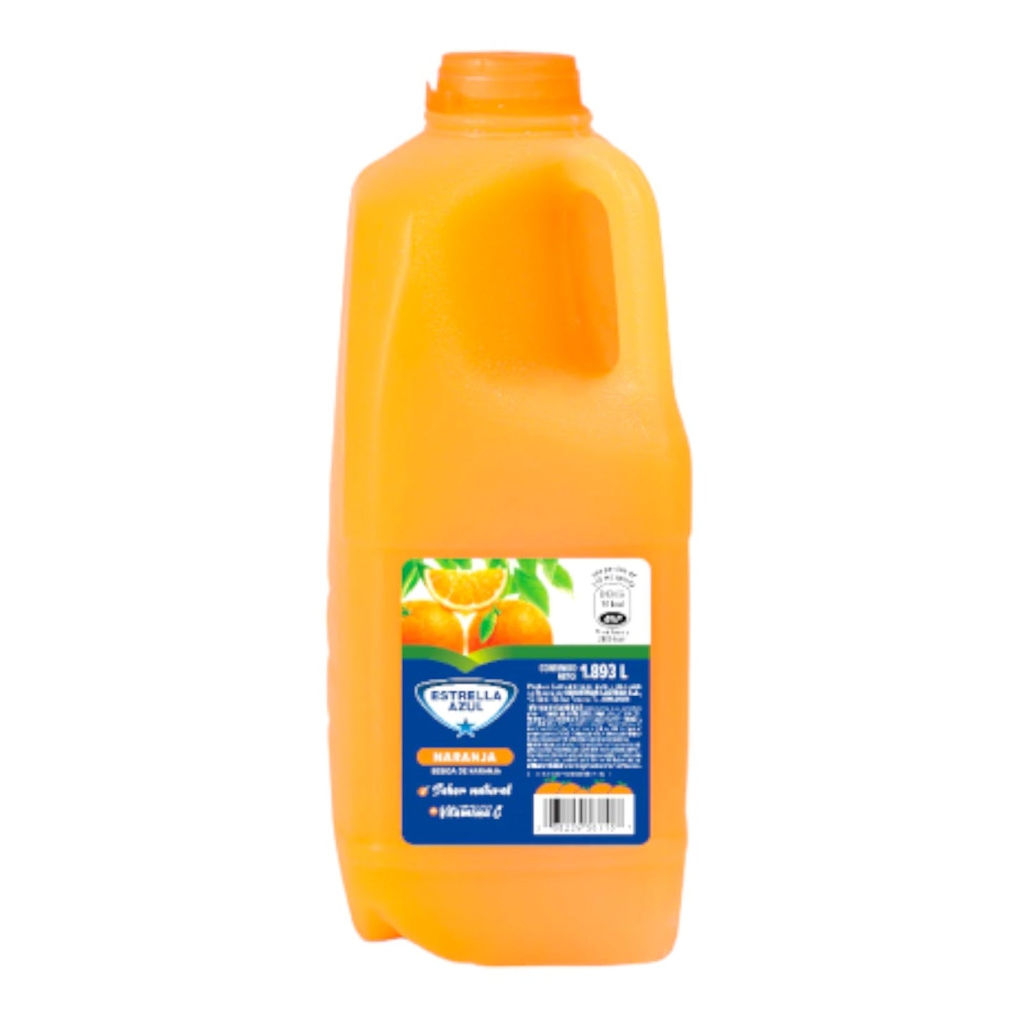 JUGO DE NARANJAMEDIO GALON 1.893 ML ESTRELLA AZUL