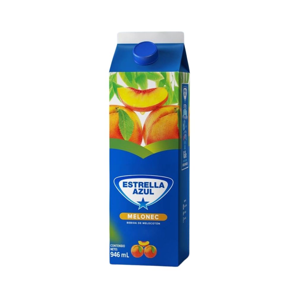 BEBIDA MELO-NECTAR CARTON 946ML ESTRELLA AZUL