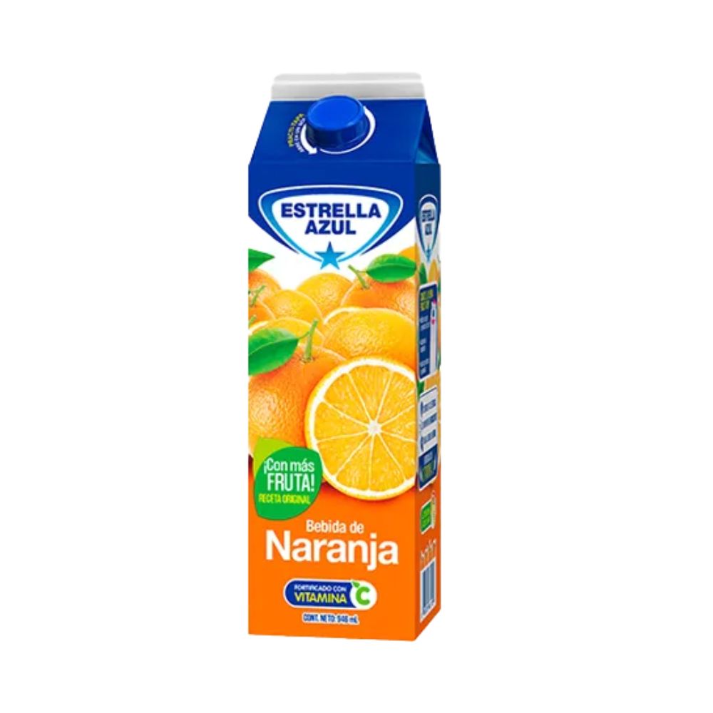 JUGO NARANJA 946ML ESTRELLA AZUL