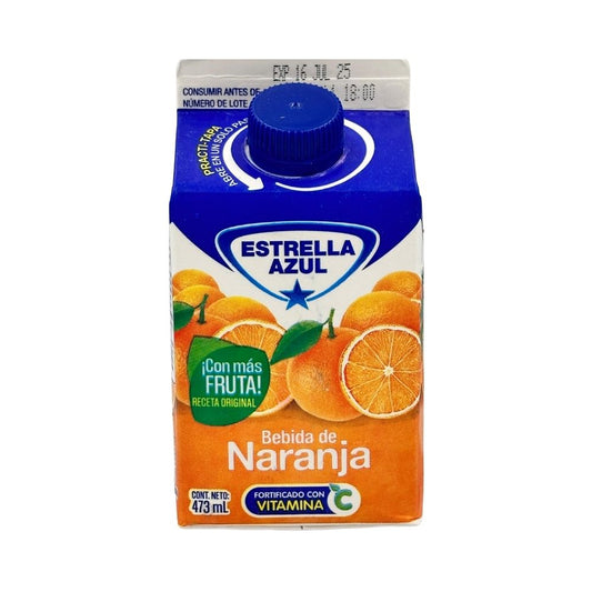 JUGO NARANJA 473ML ESTRELLA AZUL