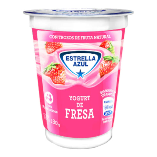 YOGURT DE FRESA 180 GR ESTRELLA AZUL