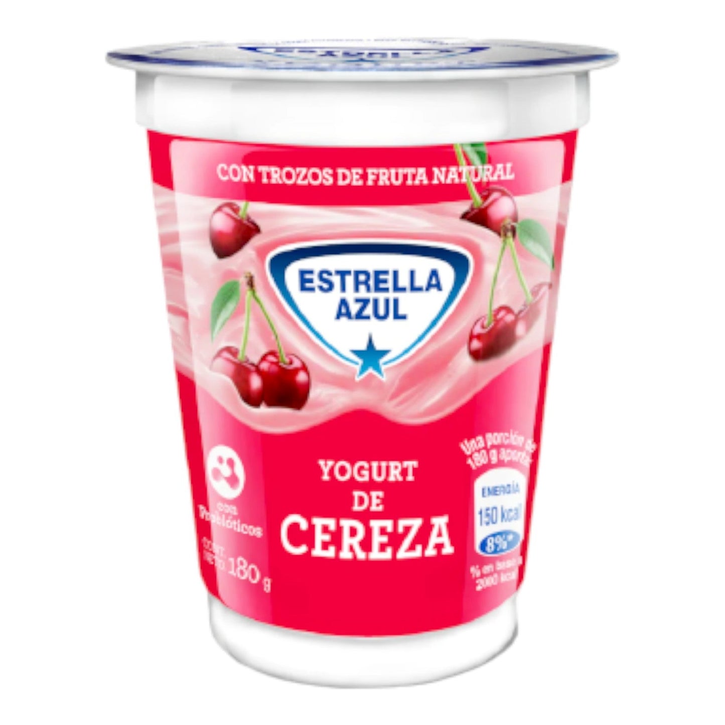 YOGURT DE CEREZA 180 GR ESTRELLA AZUL