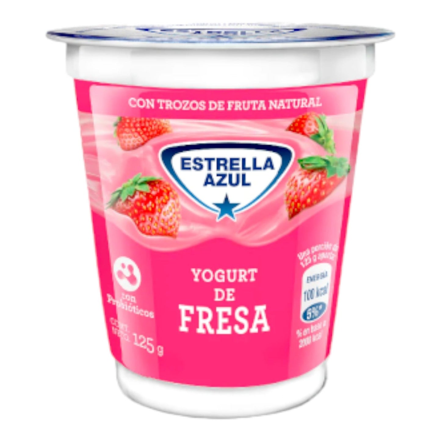 YOGURT DE FRESA 125 GR ESTRELLA AZUL