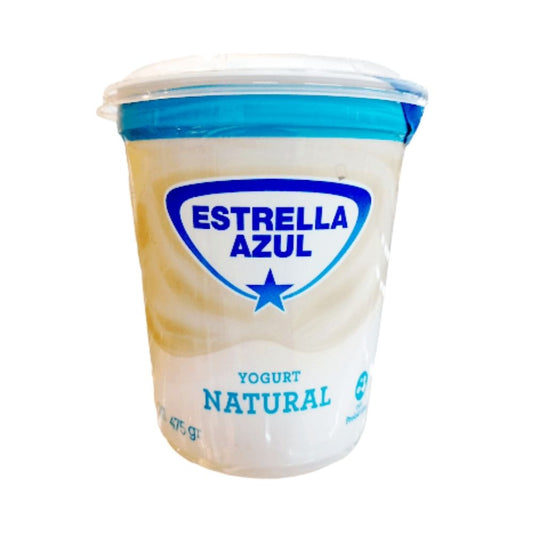 YOGURT NATURAL 475 GR ESTRELLA AZUL