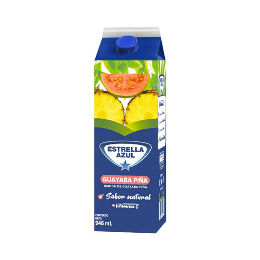 BEBIDA FRESCURA GUAYABA-PINA 1/2Gal P. ESTRELLA AZUL