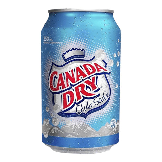 SODA WATER LATAS 12OZ CANADA DRY