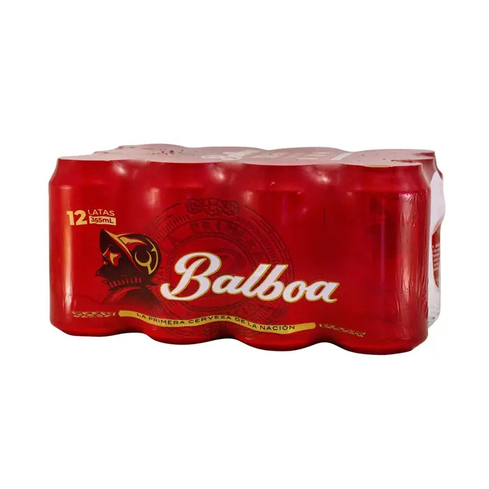 12PK CERVEZA BALBOA REGULAR 355ml - CERVEZA BALBOA