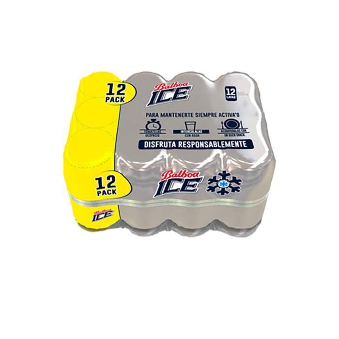 CERVEZA BALBOA ICE LTA 12 PACK - CERVEZA BALBOA