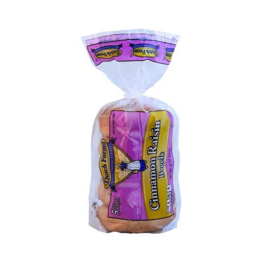 BAGELS CINNAMON RAISIN 5 UN 397 GR DUTCH FARMS