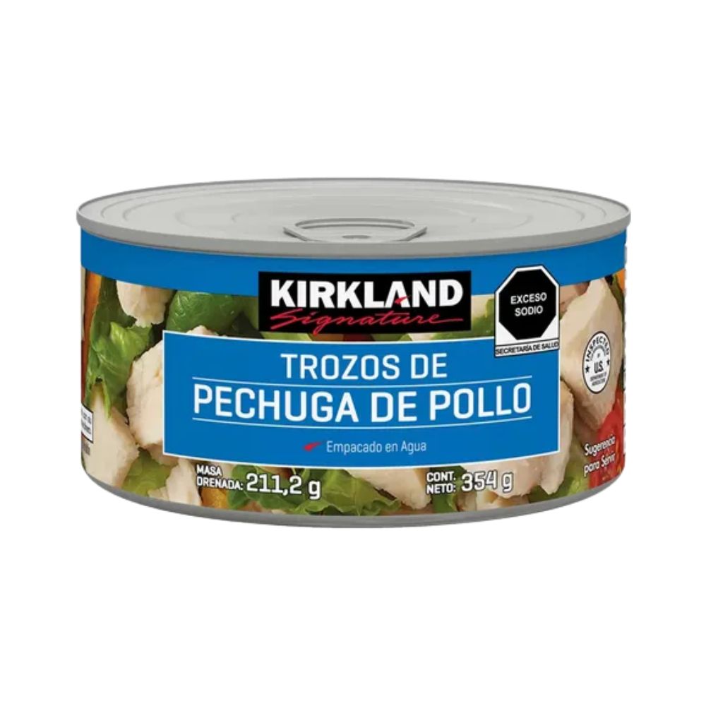 PECHUGA DE POLLO EN AGUA ENLATADA 354 GR KIRKLAND SIGNATURE