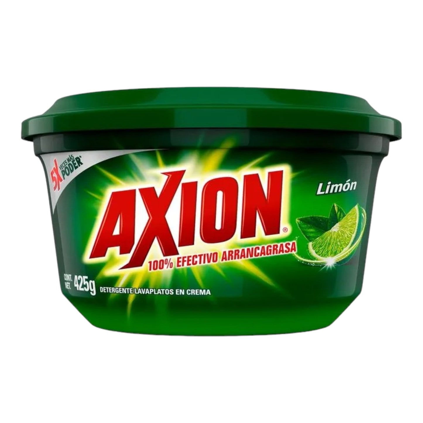 LAVAPLATO EN CREMA LIMON 425 GR AXION