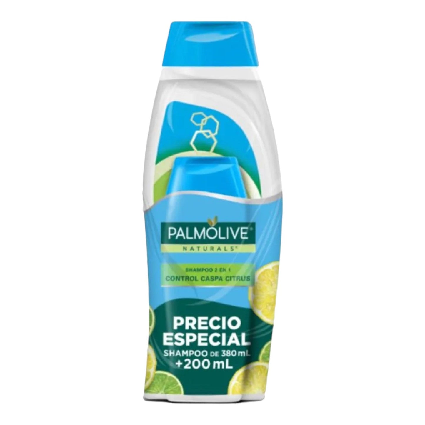 SHAMPOO 2 EN 1 CONTROL CASPA CITRUS 380 ML +200 ML PALMOLIVE