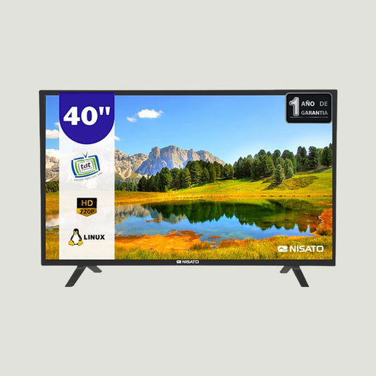 TELEVISOR LED SMART 40 PULGADAS NISATO