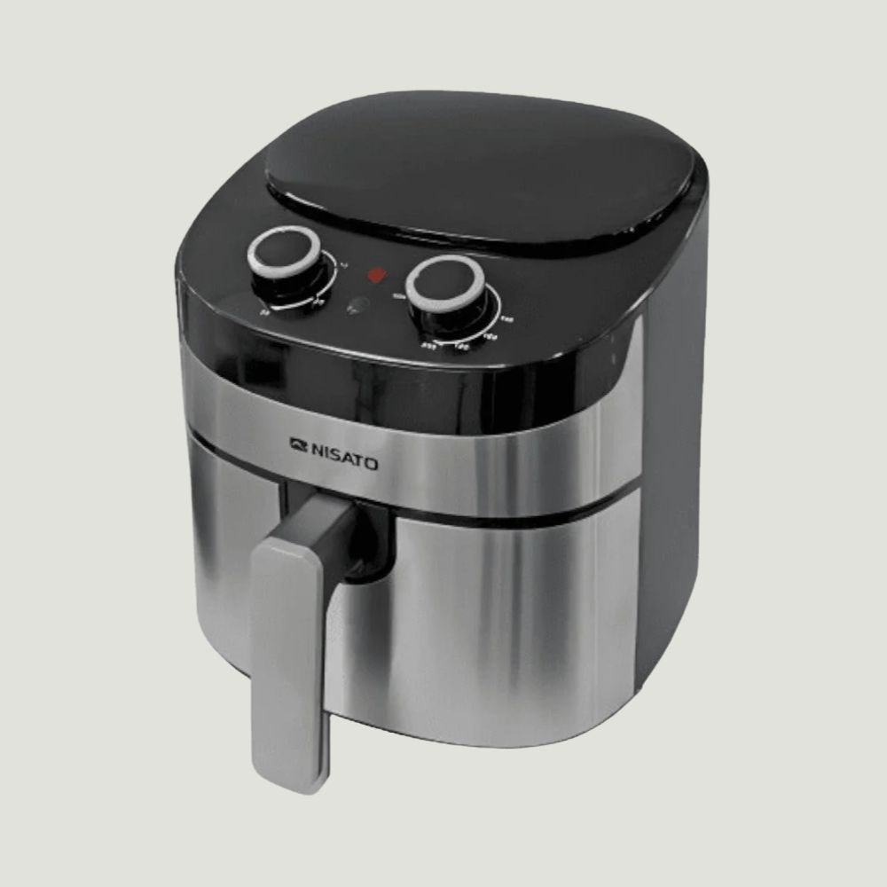 FREIDORA DE AIRE ACERO INOXIDABLE 4.5LT NISATO