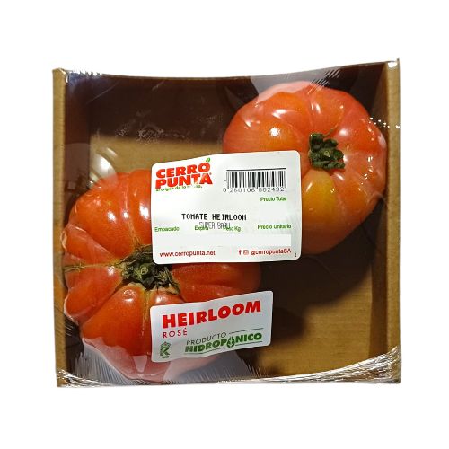 TOMATE HEIRLOOM ROSE CERRO PUNTA POR KG